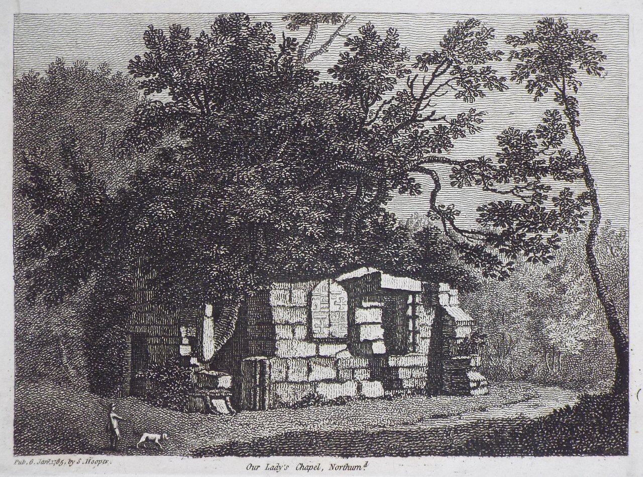 Print - Our Lady's Chapel, Northumbd.